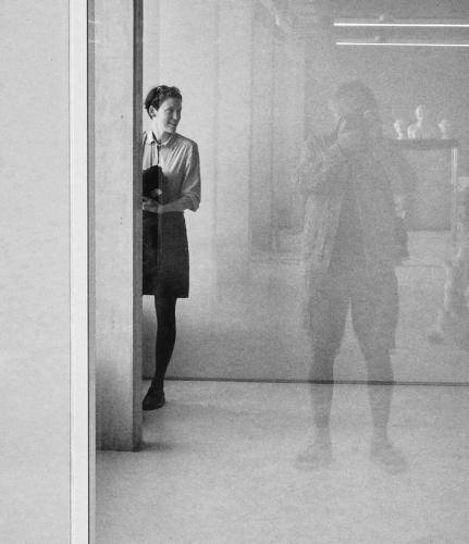 Marten reflected with woman. Rietveld Academie Rietveld Academie